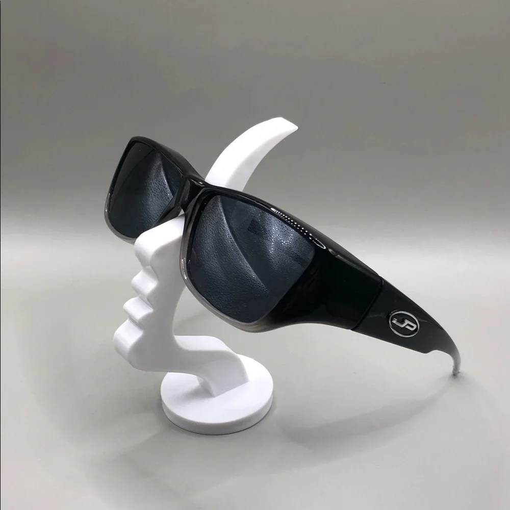 Jonathan Paul black gray ombre jp050 fitover sunglasses polarized UNISEX